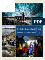 Key To The University of Iceland: Handbook For New Employees