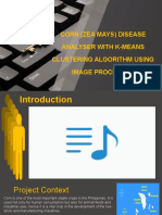 Corn (Zea Mays) Disease Analyser With K-Means Clustering Algorithm Using Image Processing