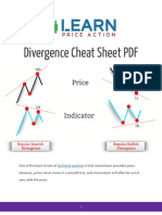 Divergence Cheat Sheet PDF