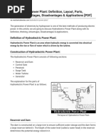 Hydro Power Plant | PDF | Hydroelectricity | Power Station