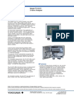 General Specifications: Model FLXA21 2-Wire Analyzer