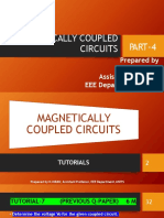 Magnetically Coupled Circuits PART-4: Prepared by N.Kiran Assistant Professor EEE Department, ANITS