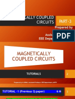 Magnetically Coupled Circuits Tutorials