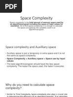 Space Complexity - Unit 1 - Part 2