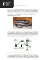 Cenários de Testes e Configurações em Roteadores Cisco