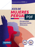 Voces de Mujeres Peruanas, informes alternativos del Perú al CEDAW 2022