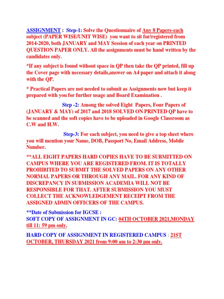 Assignment Step-1 | PDF