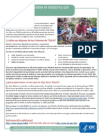 Adhd Fact Sheet Spanish