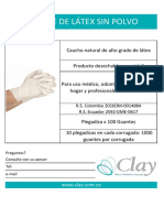 Latex Sin Polvo Clay4