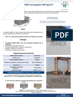 Adoquin IBMEX Rectangular 8x10x20 600kg