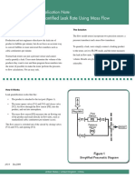 Quantifi Ed Leak Rate Using Mass Flow: Application Note