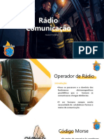 Rádio: comunicação e operação