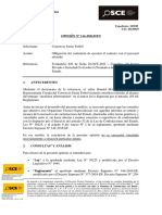 Opinión 114-2021 - CONSORCIO SARITA TRÉBOL - Obligación de Ejecutar La Obra Con Personal Clave Acreditado PDF