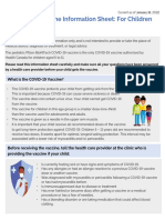 COVID-19 Vaccine Info Sheet Kids 5 11