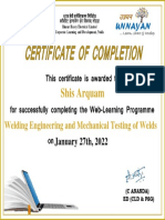 Course Completion Certificate
