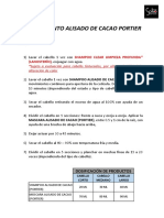 Procedimiento alisado de cacao Portier paso a paso