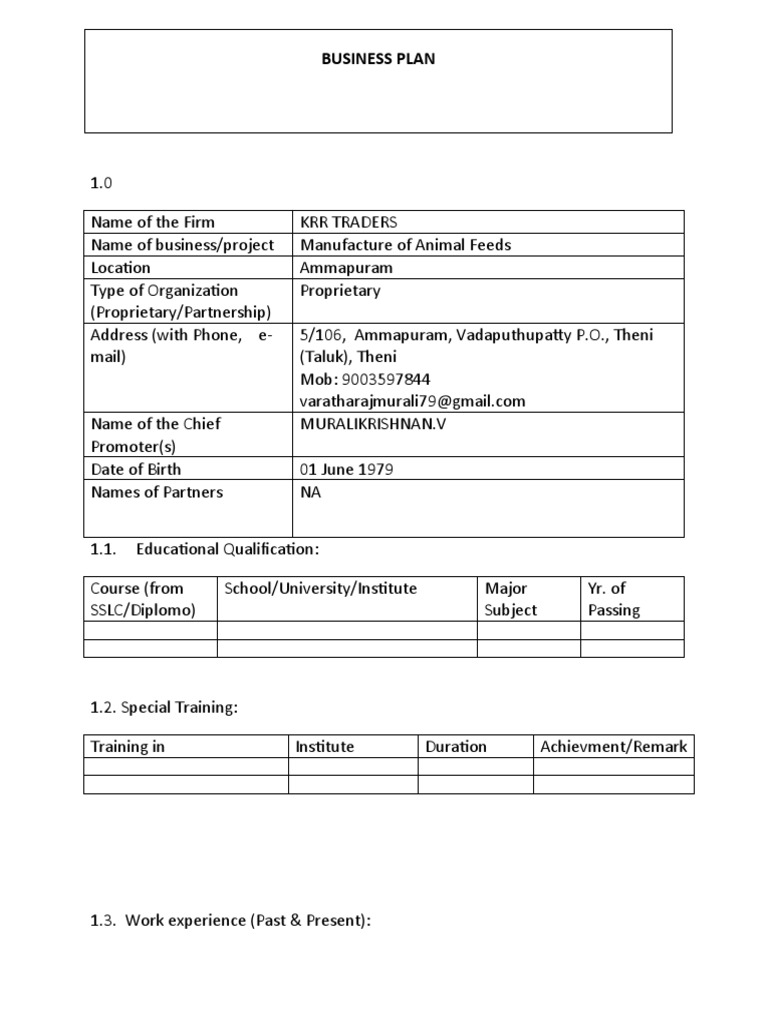 business-plan-format-pdf-expense-depreciation