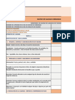 Matriz de Calidad de Cobranzas Asesor Maicol Sastre - Quality Adriana Forero