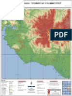 Peta Topografi Kabupaten Kaimana Topography Map o o Kab Kaimana Kab Paniai Kab