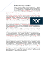 El Movimiento Apostólico y Profético Central Ser