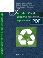 Baqueiro Rojas, Introducción Al Estudio Del Derecho Ambiental