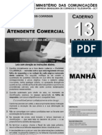 Prova Correios 2011 - Agente Dos Correios