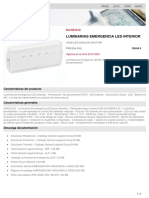 Luminarias Emergencia Led Interior: URA21LED 200LM 2H IP42 P/NP