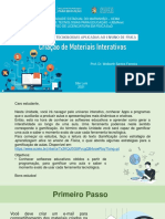 Unidade III - Criação de Materiais Interativos