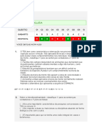 MINICURSO SOBRE Autismo em Perspectiva - PROVA