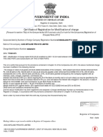 Certificate of Registration For Modification of Charge 20220106