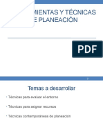 14 - Herramientas y Técnicas de Planeación