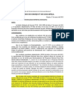 ACUERDO DE CONCEJO N°0005-2022 Aprobacion de CONVENIO