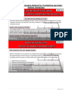 NFPA-13 Pipe Schedule Method For Firefighting Sprinkler System Designing