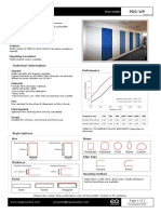 EQ Wall Panel Acoustic Absorber Data Sheet