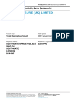 PROFILL LEISURE (UK) LIMITED - Company Accounts From Level Business