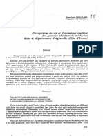 Occupation, Du Sol Et Dynamique Spatiale Des Grandes. Plantations Modernes Dans Le Département Dagboville (Côte D'Ivoire)