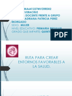 Ruta para Crear Entornos Favorables A La Salud