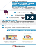 Infografía 3 Estrategias Didácticas Para Lograr Una Comunicación Efectiva