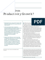 What Drives Productivity Growth?: Kevin J. Stiroh