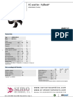 Ac Axial Fan - Hyblade: A6D800-Ad01-01
