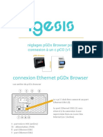 Réglages PGDX Browser Pour Connexion c.pCO v1.3