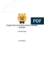 Crypto Economy That Wants To Protect Animals: A White Paper
