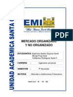 Informe Mercado Organizado y No Organizado Exposicion