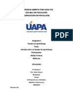 Tarea 5 de Terapia de Aprendizaje