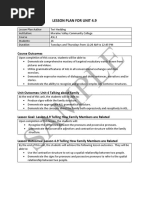 Unit Plan For 7-12 Signing Naturally Weebly | PDF | Sign Language ...