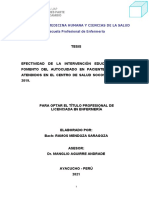 Intervención educativa en el autocuidado de pacientes diabéticos