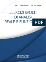 Esercizi Svolti Di Analisi Real - Matteo Muratori,Fabio Punzo,Nic