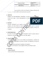 PR M CE 12 Protocolo de Enfermeria para Retiro de Sonda Vesical