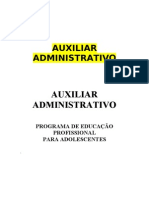 Apostila - Auxiliar Administrativo