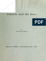 Lincoln Jews: Emanuel